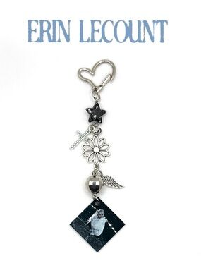 Erin LeCount Pareidolia Album Charm Keychain | Purse Charm